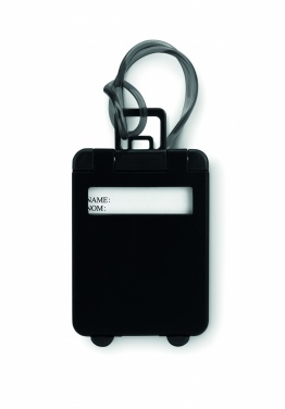 Logotrade promotional gift picture of: Luggage tags plastic