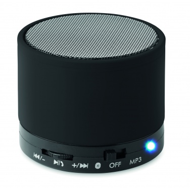 Logotrade promotional gift image of: Round wireless speaker