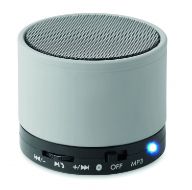 Logotrade advertising products photo of: Round wireless speaker