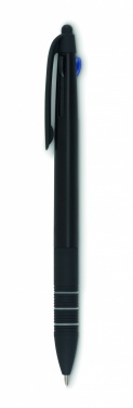 Logotrade promotional gift picture of: 3 colour ink pen with stylus