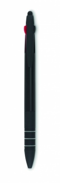 Logotrade promotional merchandise picture of: 3 colour ink pen with stylus