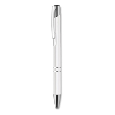 Logotrade promotional items photo of: Push button aluminium pen BERN