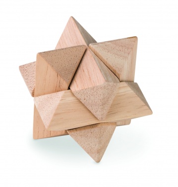 Logo trade promotional giveaways image of: Star brain teaser