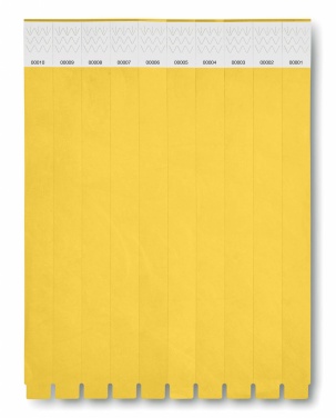 Logotrade promotional gift picture of: One sheet of 10 wristbands