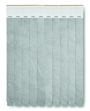 Logotrade promotional giveaway picture of: One sheet of 10 wristbands