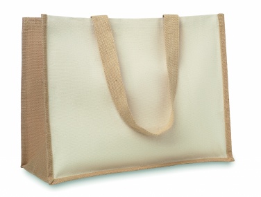 Logotrade promotional gifts photo of: Jute and canvas shopping bag