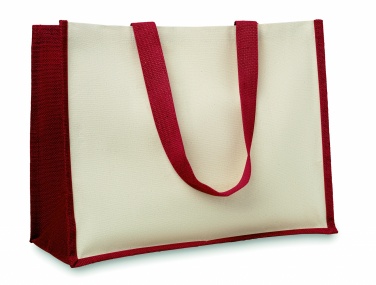 Logotrade corporate gift image of: Jute and canvas shopping bag