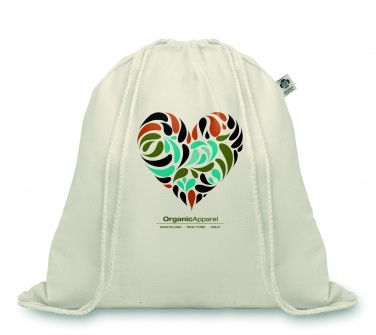 Logotrade promotional items photo of: 105gr/m² organic cotton bag