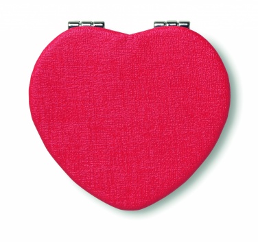 Logotrade business gift image of: Heart PU mirror