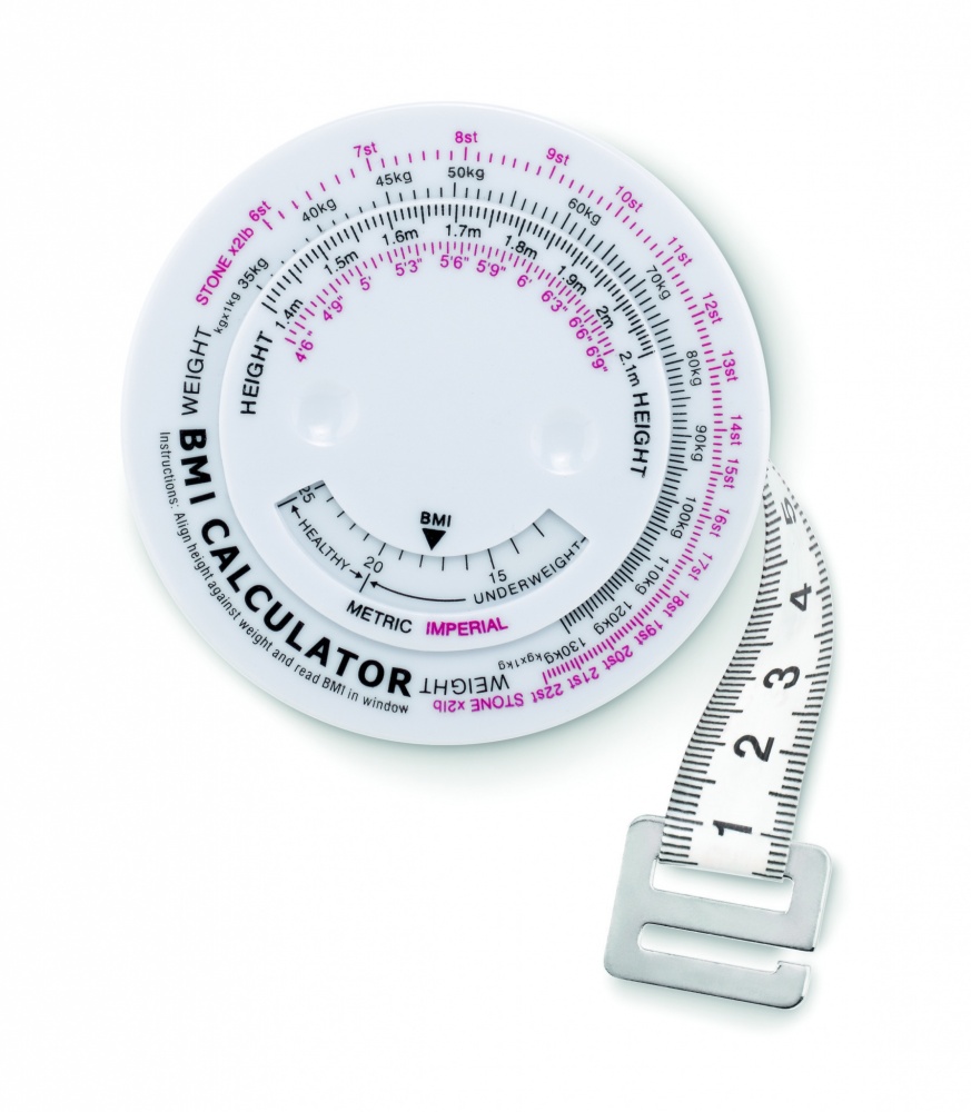 Logotrade advertising product picture of: BMI measuring tape