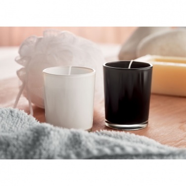 Logotrade promotional giveaway image of: Scented candle in glass