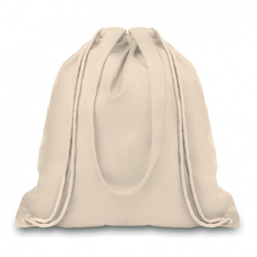 Logotrade promotional merchandise picture of: 220gr/m² canvas 2 function bag