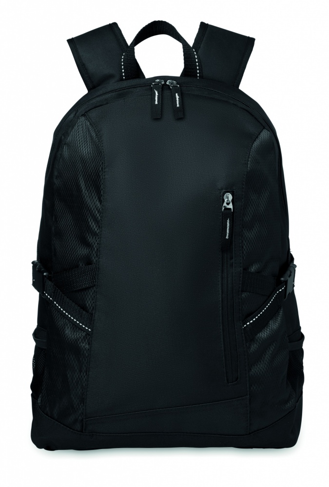 Logo trade promotional product photo of: Polyester laptop backpack