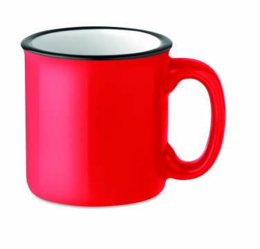 Logo trade promotional merchandise picture of: Ceramic vintage mug 240 ml