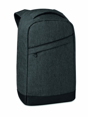 Logo trade promotional products image of: 2 tone backpack incl USB plug