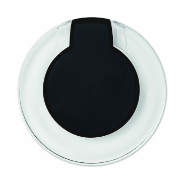 Logo trade promotional products image of: Round wireless charging pad 5W