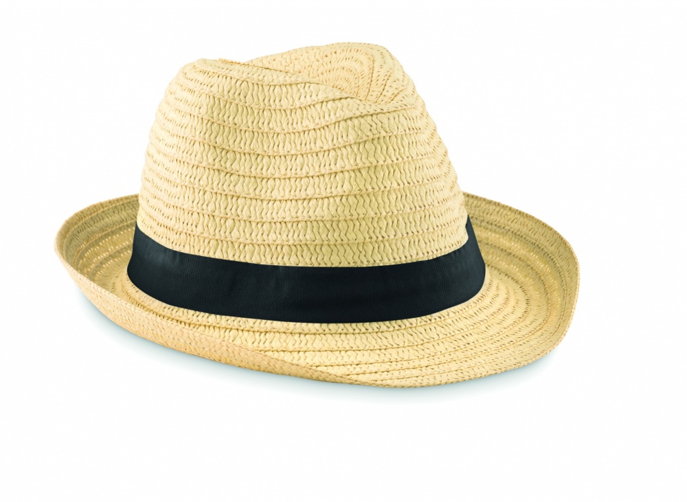 Logo trade advertising products picture of: Paper straw hat
