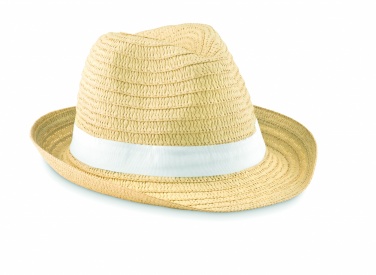 Logo trade promotional products picture of: Paper straw hat