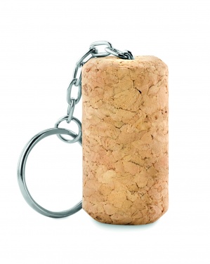 Logotrade promotional product image of: Wine cork key ring Sigulda