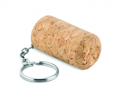 Logotrade corporate gift picture of: Wine cork key ring Sigulda