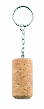 Logotrade advertising product image of: Wine cork key ring Sigulda