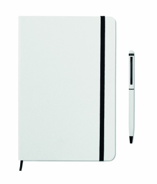 Logotrade advertising product image of: A5 notebook w/stylus 72 lined