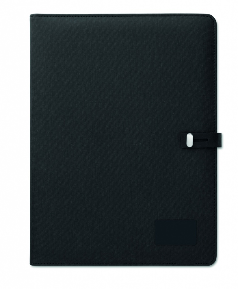 Logotrade promotional giveaway image of: A4 folder w/wireless charger5W