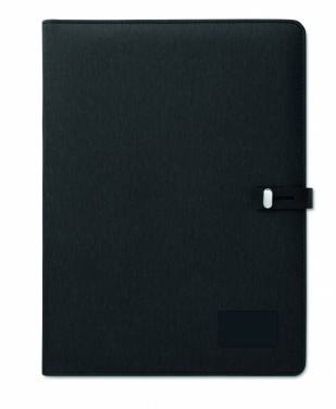 Logo trade advertising products picture of: A4 folder w/wireless charger5W