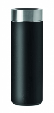 Logotrade corporate gifts photo of: Double wall bamboo flask 400ml