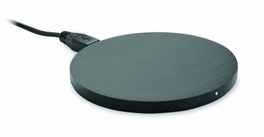 Logotrade promotional item image of: Wireless charger bamboo 5W