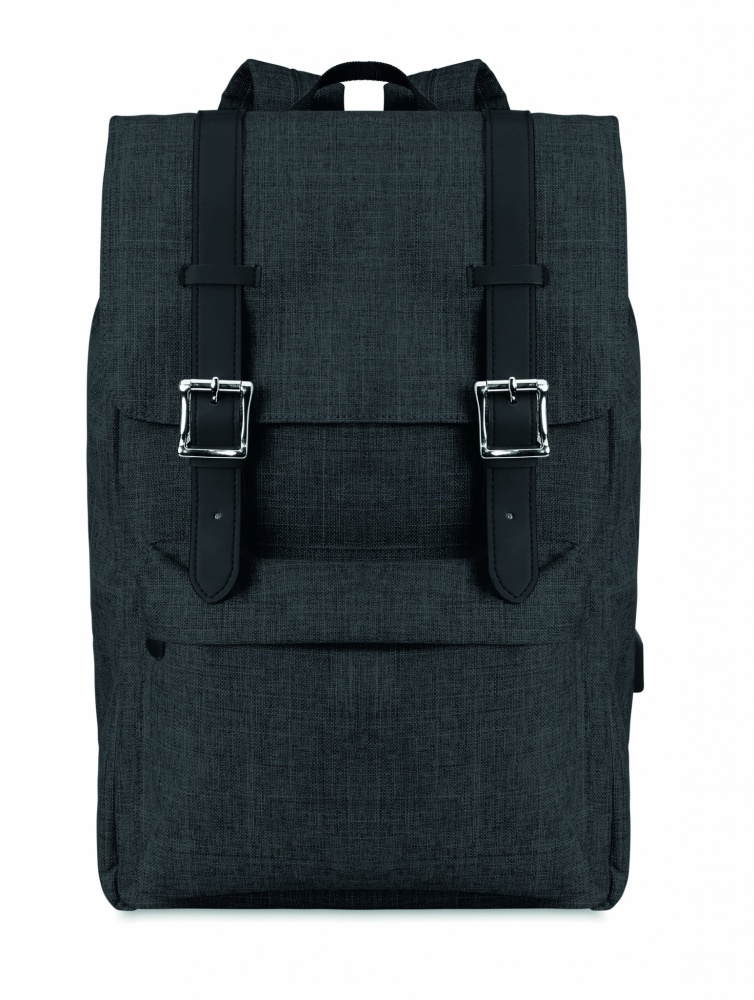 Logotrade advertising product image of: Backpack in 600D polyester