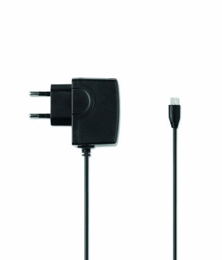 Logo trade promotional items picture of: LED clock/5W wireless charger