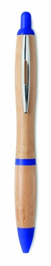 Logo trade promotional gifts picture of: Ballpoint pen made of ABS and bamboo