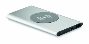Logo trade promotional merchandise image of: Wireless Power bank 4000mAh