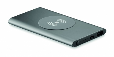 Logo trade promotional merchandise photo of: Wireless Power bank 4000mAh