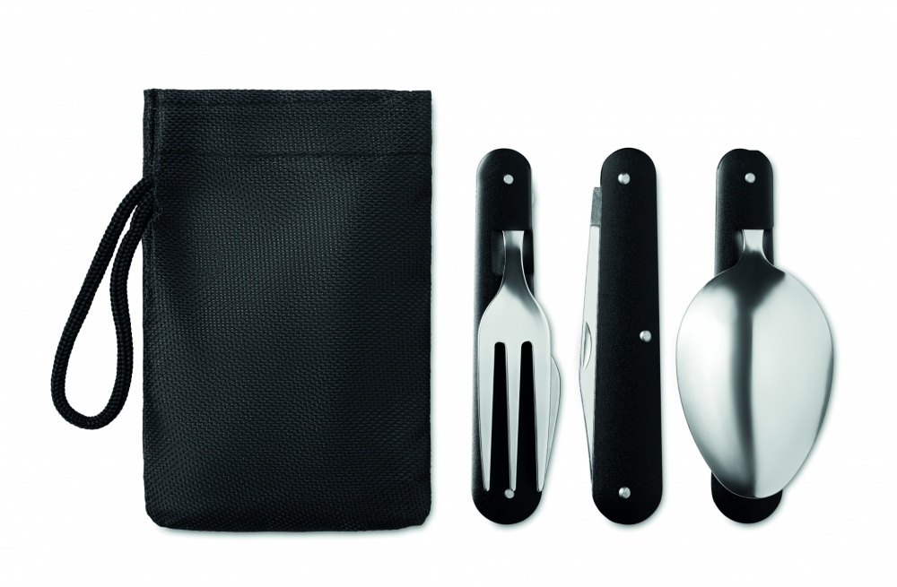 Logotrade business gift image of: 3-piece camping utensils set