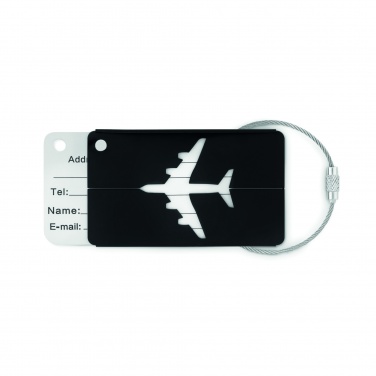 Logotrade promotional item image of: Aluminium luggage tag