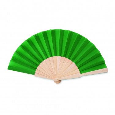 Logotrade advertising product picture of: Manual hand fan wood