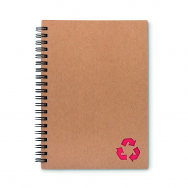 Logo trade corporate gift photo of: Mineral paper notebook 70 line
