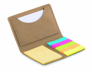 Logotrade advertising products photo of: Card holder with memo set