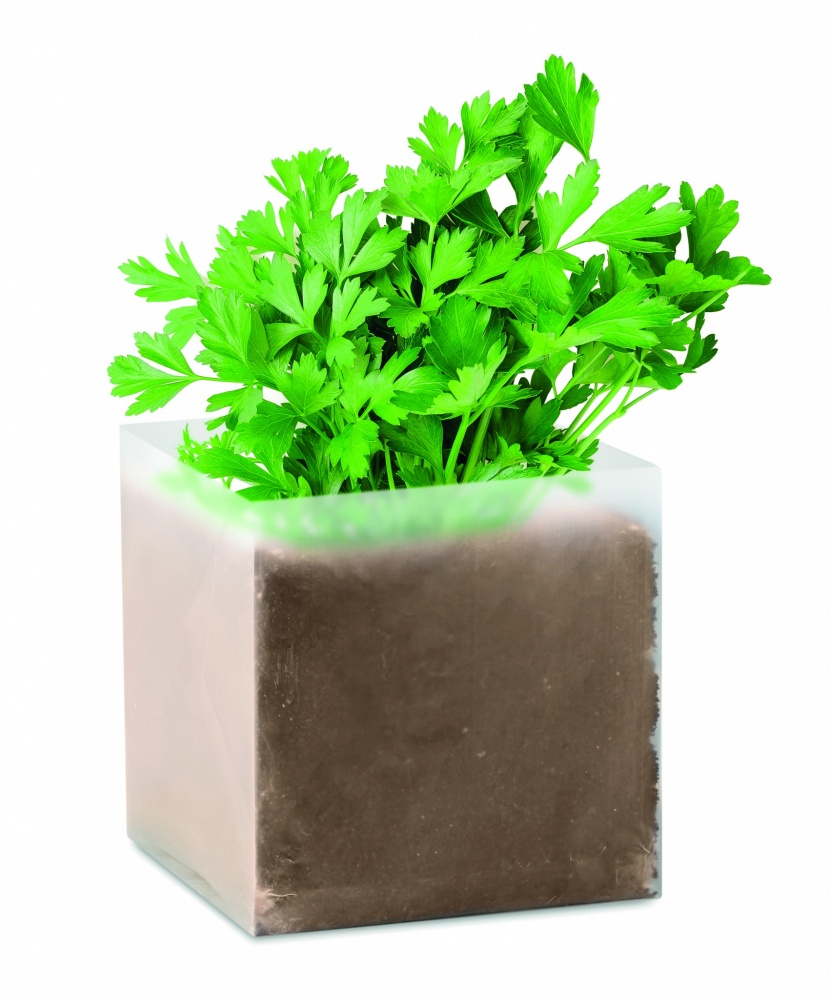 Logo trade advertising products picture of: Compost with seeds "PARSLEY"