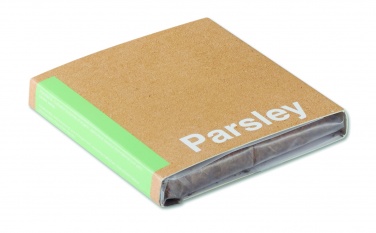 Logo trade promotional gift photo of: Compost with seeds "PARSLEY"