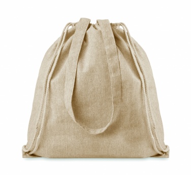 Logo trade advertising product photo of: 140gr/m² recycled fabric bag
