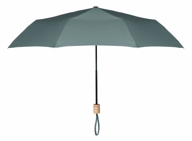 Logotrade promotional product image of: 21 inch RPET foldable umbrella