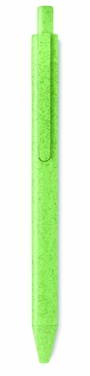 Logotrade promotional item image of: Wheat Straw/ABS push type pen