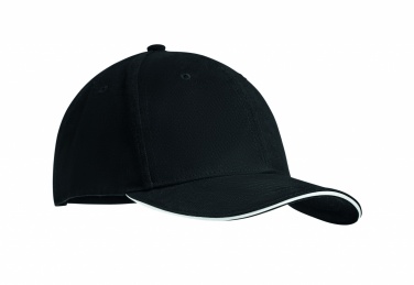 Logo trade promotional item photo of: Brushed heavy cotton 6 panel Ba