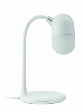 Logotrade promotional item image of: Wireless charging lamp speaker
