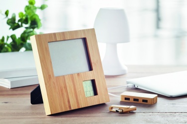 Logotrade promotional giveaways photo of: Photo frame with weather statio