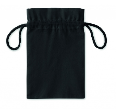 Logotrade promotional merchandise picture of: Small Cotton draw cord bag