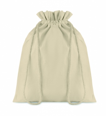 Logotrade promotional giveaway image of: Medium Cotton draw cord bag